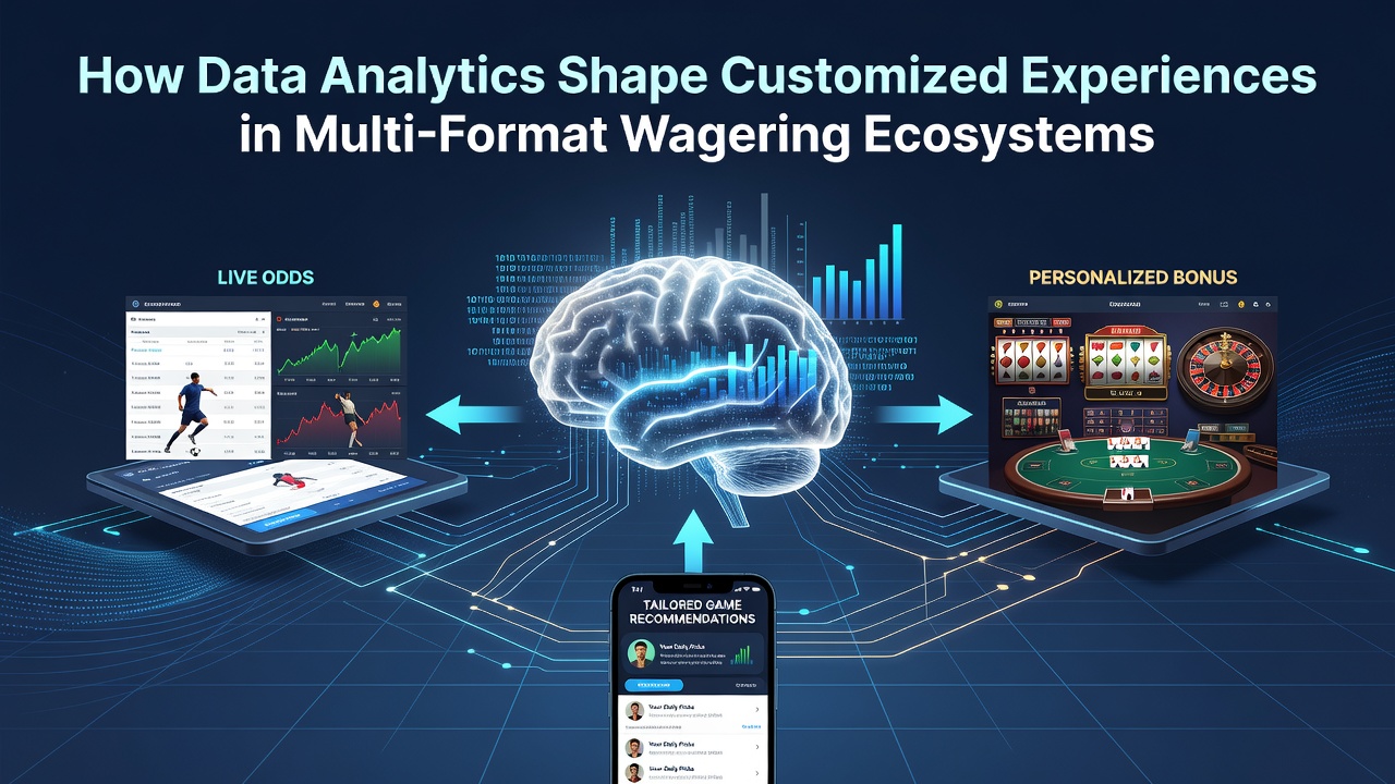 Analytics interface displaying real-time player data across slots, live dealer tables, and sports betting platforms