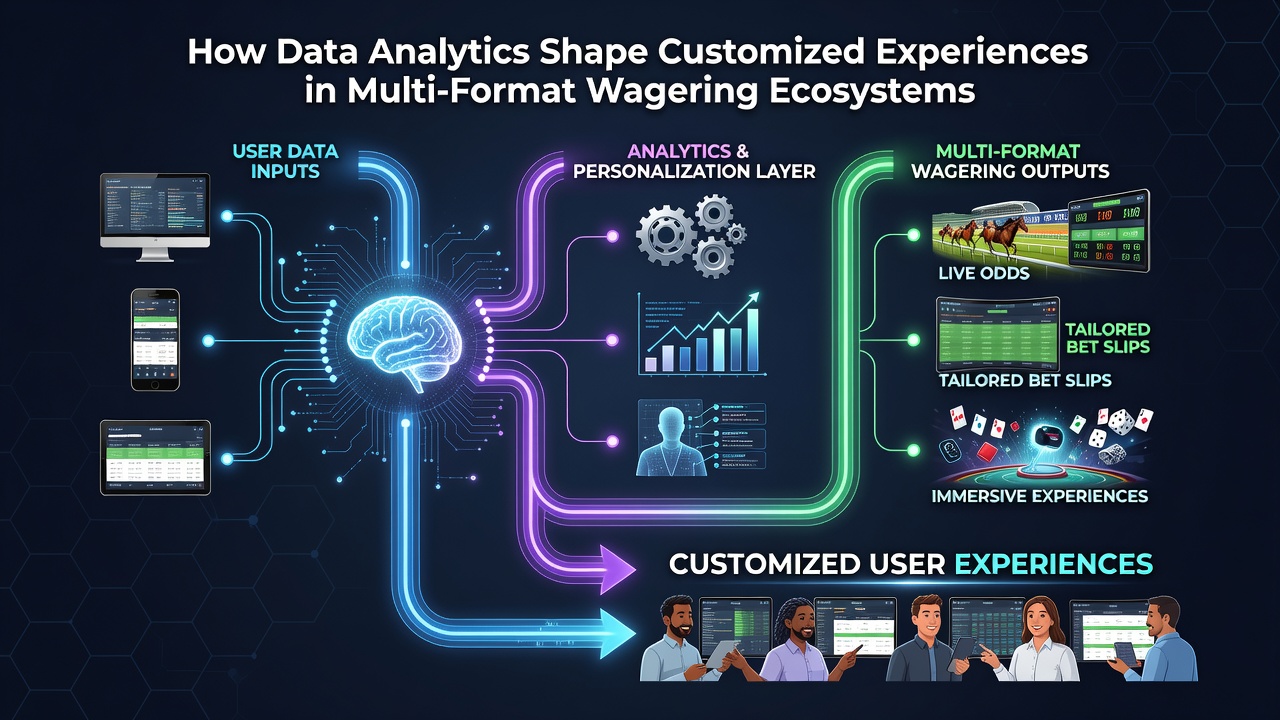 Mobile dashboard illustrating integrated analytics linking reel play, dealer sessions, and live sports wagers