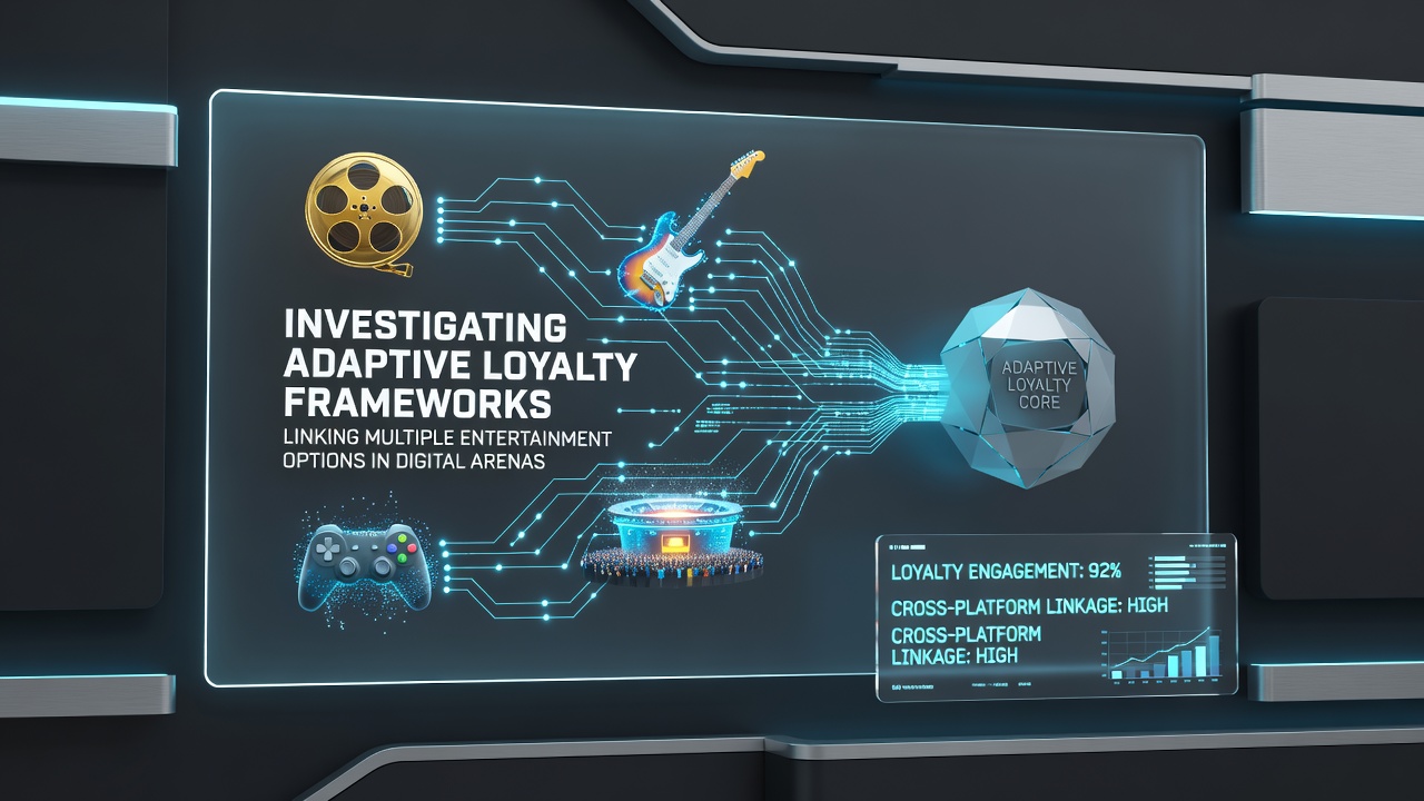 Diagram illustrating adaptive loyalty frameworks connecting slots, live dealer tables, and sports betting in digital platforms